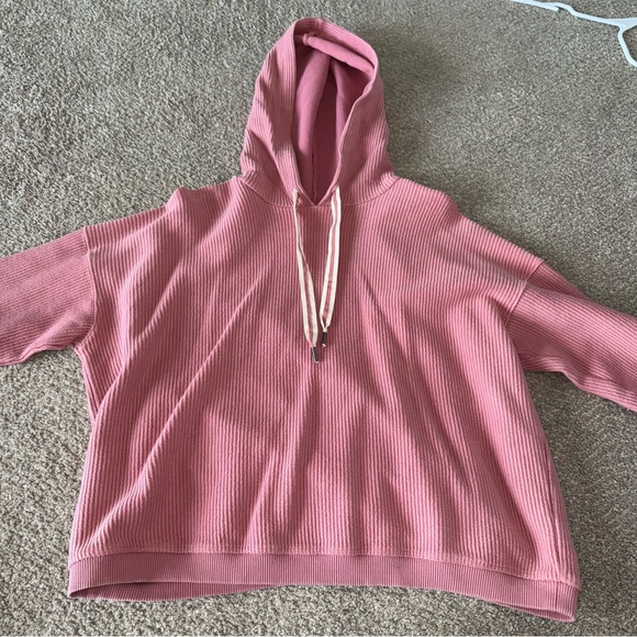 aerie Tops - Aerie - Pink Corded Sweatshirt - Medium